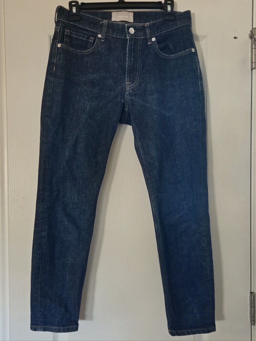 Everlane Women's Dark Wash Mid Rise Ankle Skinny Stretch Jeans 28